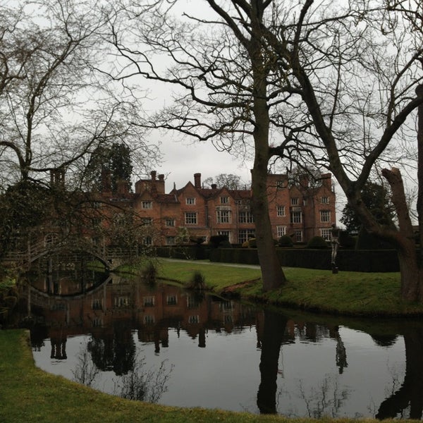 Photo taken at Great Fosters by Big M. on 3/6/2013