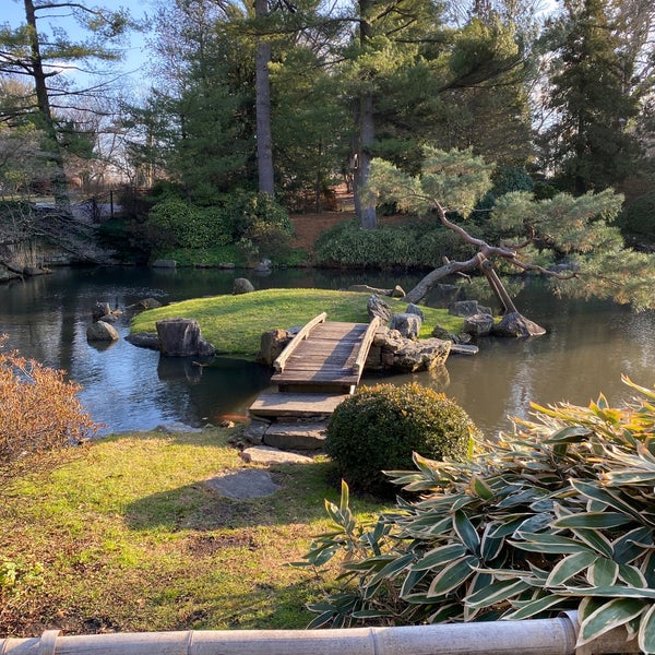 Photo taken at Shofuso Japanese House and Garden by Molly H. on 12/15/2019