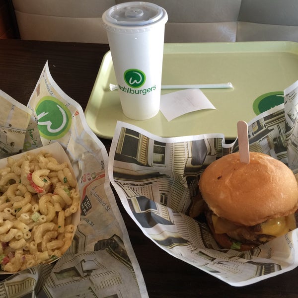 Photo taken at Wahlburgers by Greg R. on 5/23/2016