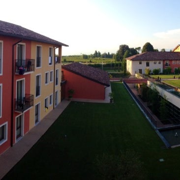 Photo taken at Hotel Parchi del Garda by Glenn V. on 8/9/2014