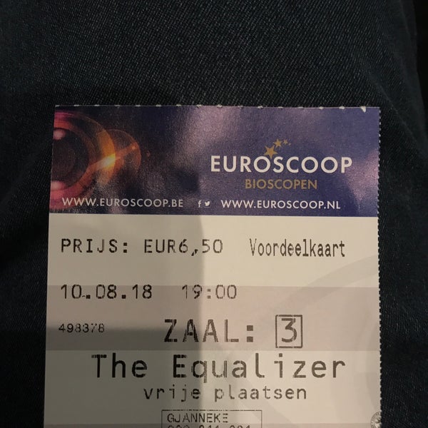 Photo taken at Pathé Euroscoop by Bart v. on 8/10/2018