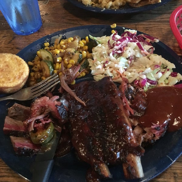 Awesome barbecue. Try the wango tango sauce and the charred corn!