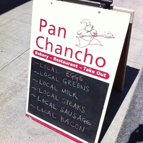 Photo taken at Pan Chancho Bakery &amp; Cafe by Jason M. on 6/15/2013