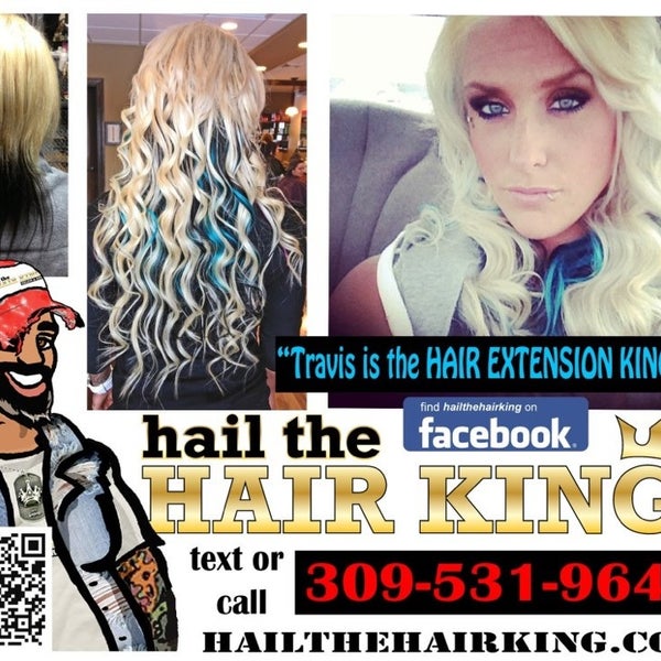Photo taken at Hail the Hair King by Travis M. on 6/17/2013