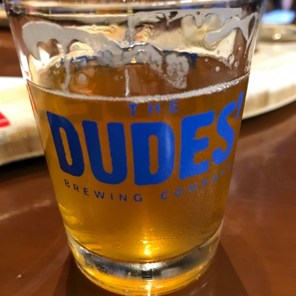 Photo taken at The Dudes&#39; Brewing Company by Jonah H. on 12/24/2017