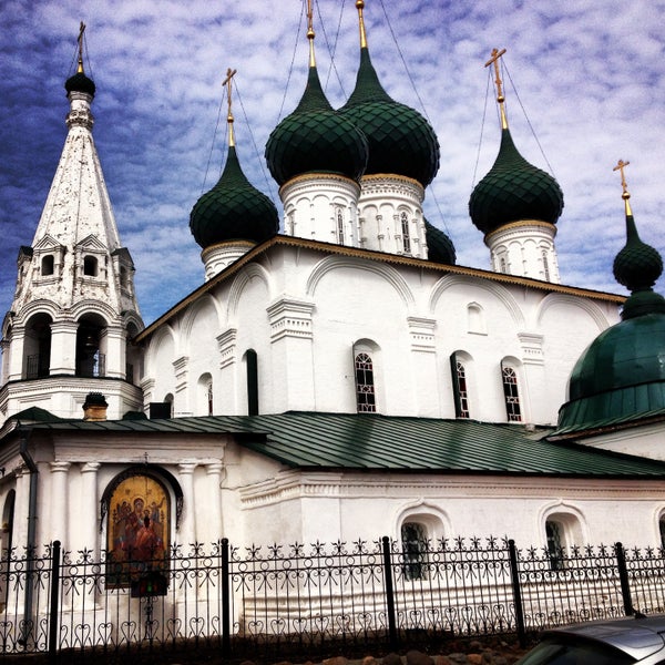 Ярославль церковь спаса на городу фото летом