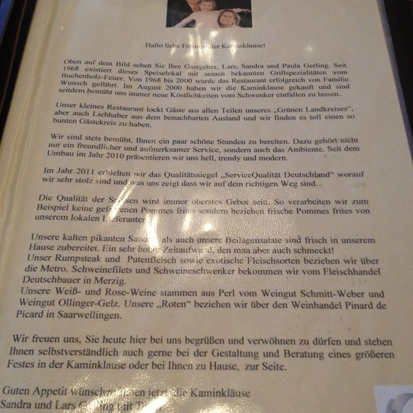 Photos At Kaminklause Restaurant In Merzig