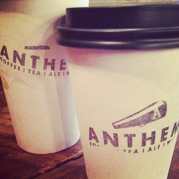 Photo taken at Anthem Coffee &amp; Tea by Rebecca L. on 12/29/2012