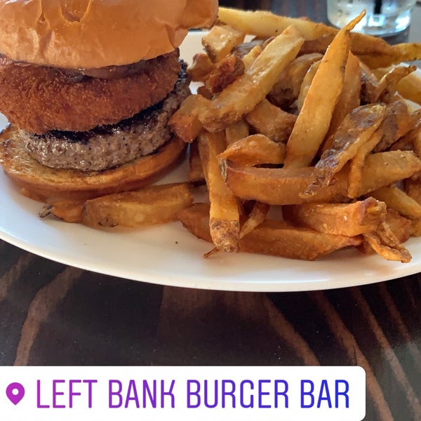 Photo taken at Left Bank Burger Bar by Todd D. on 7/24/2019