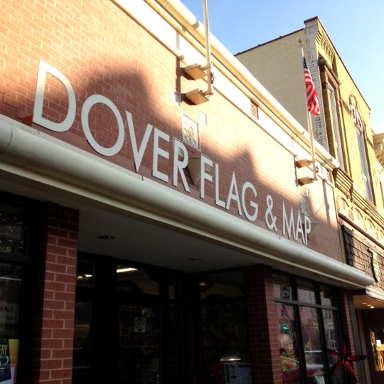 Dover Flag And Map Racine Wi Dover Flag & Map - Racine, Wi