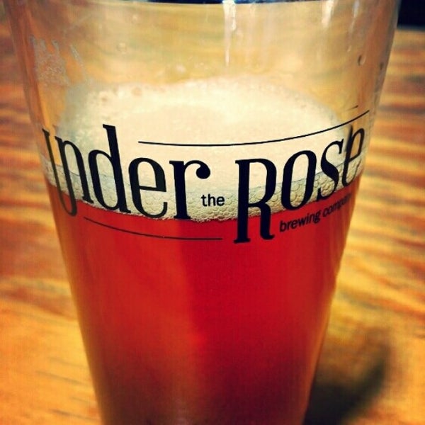 Photo taken at Under the Rose Brewing Company by Jim G. on 7/19/2015