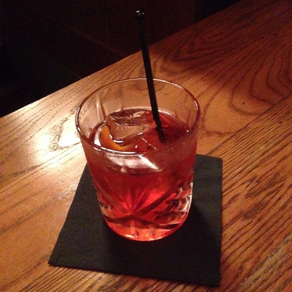 $5 Negroni on tap for happy hour M-F 4:30-6pm...