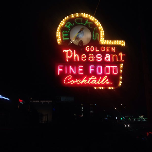 Photo taken at Mack&#39;s Golden Pheasant Restaurant &amp; Lounge by Michael S. on 4/3/2014