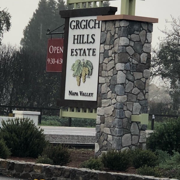 Photo taken at Grgich Hills Estate by Murray S. on 12/14/2018