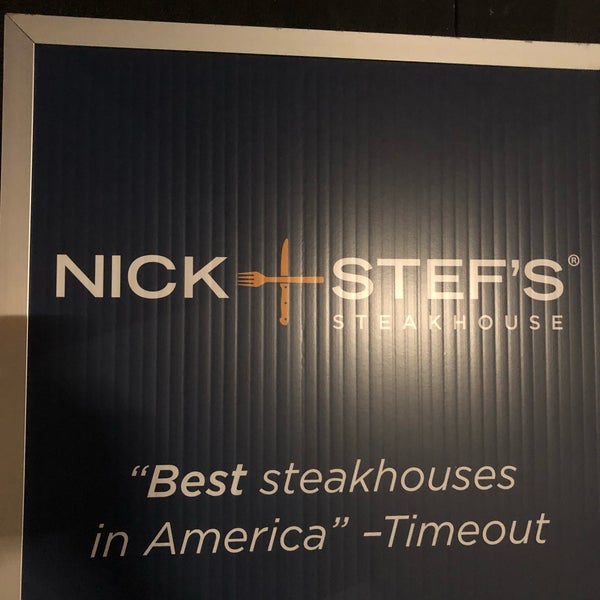 Photo taken at Nick + Stef’s Steakhouse by Murray S. on 1/1/2019