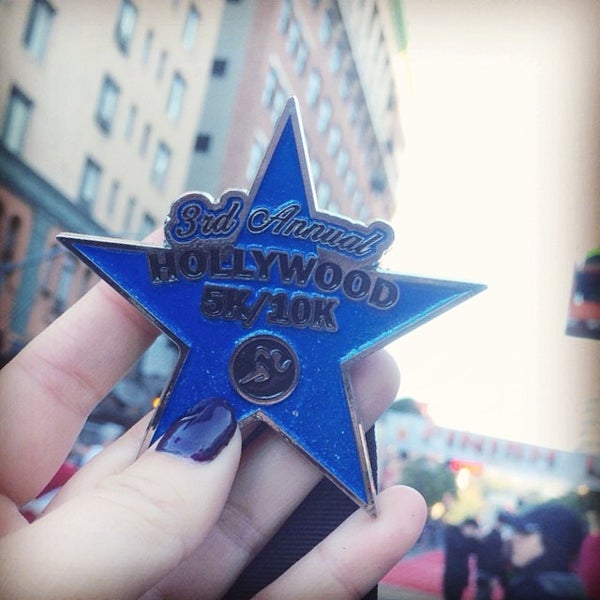 4/5/2014 tarihinde jessicaziyaretçi tarafından Hollywood Half Marathon &amp; 5k / 10k'de çekilen fotoğraf