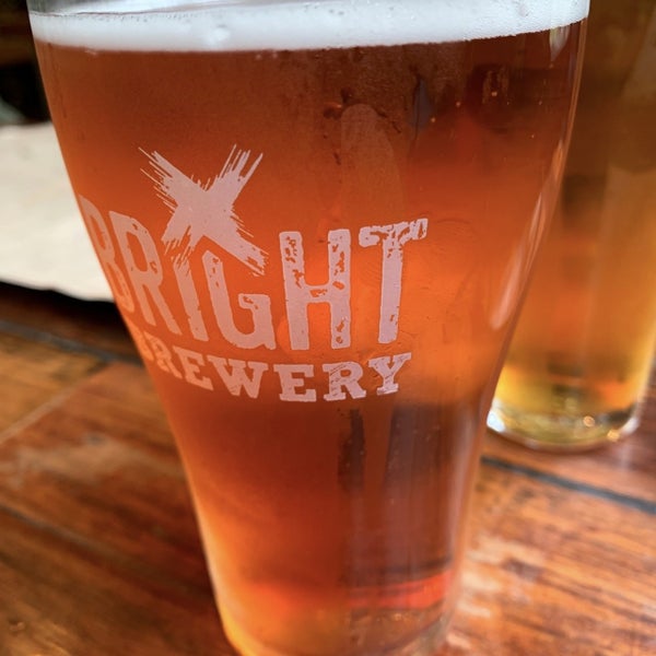 Photo taken at Bright Brewery by Del F. on 1/23/2020