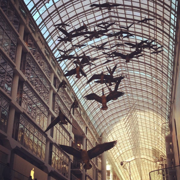 Photo taken at CF Toronto Eaton Centre by Paige F. on 4/27/2013