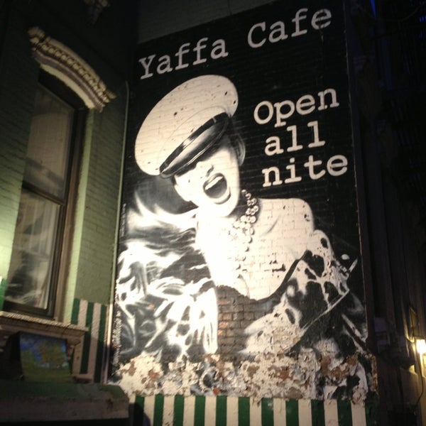 Photo taken at Yaffa Cafe by Spencer A. on 4/9/2013
