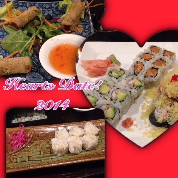Foto tirada no(a) Wasabi Asian Plates &amp; Sushi Bar por Beiley K. em 2/15/2014