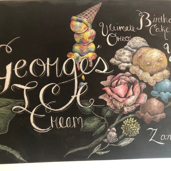 Photo taken at George&#39;s Ice Cream &amp; Sweets by April K. on 7/20/2019