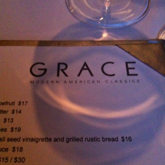 Photo taken at Grace by Van W. on 10/5/2012