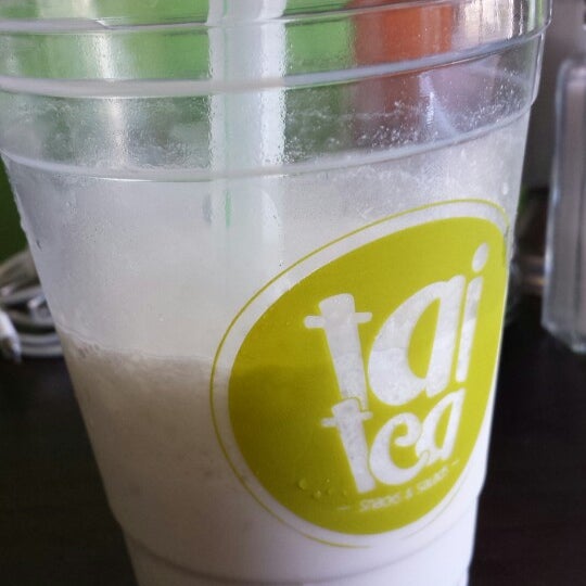 Photo taken at TaiTea Bubble Tea &amp; Salads by Lucy on 3/4/2014