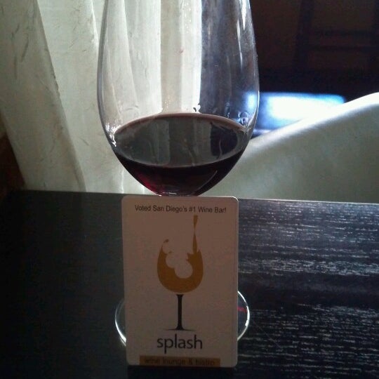 Photo taken at Splash Wine Lounge by Tammy W. on 2/13/2013