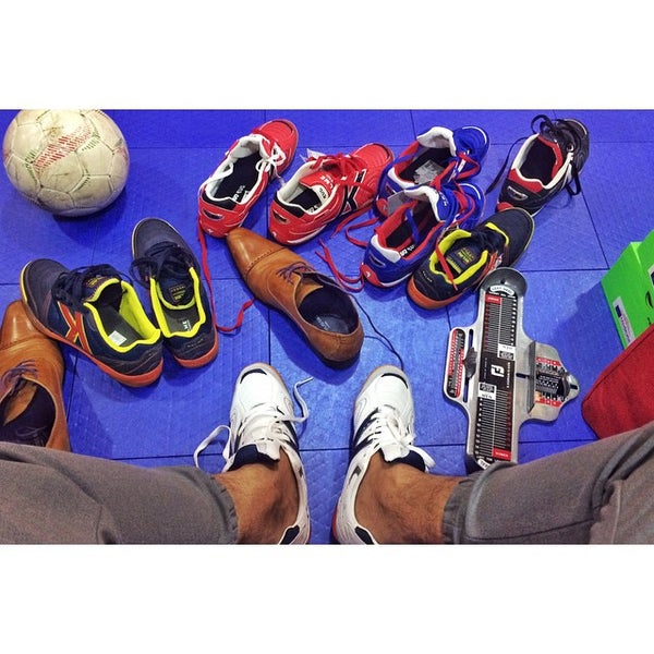 Photo taken at Futsalworks by Rafiq I. on 5/14/2015
