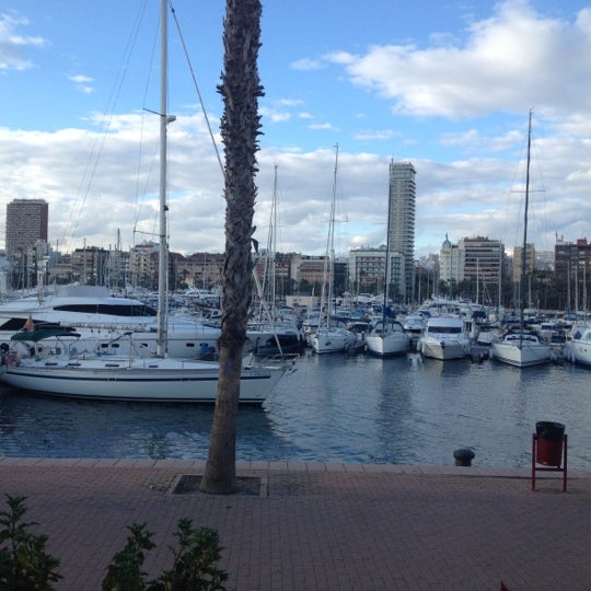 Photo taken at La Taberna Del Puerto Alicante by Fatima M. on 1/12/2013