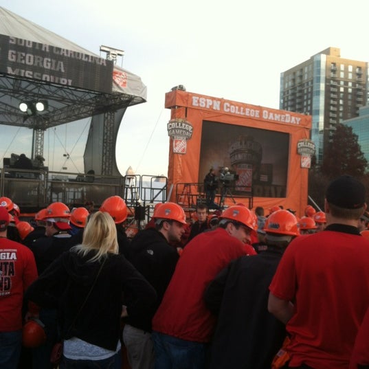 Photo taken at ESPN College GameDay by Shawn B. on 12/1/2012