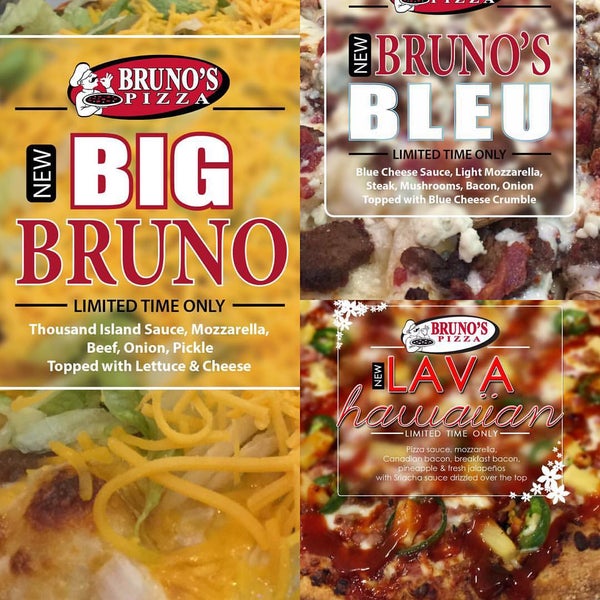 Das Foto wurde bei Bruno’s Pizza von Bruno&#39;s P. am 10/6/2015 aufgenommen
