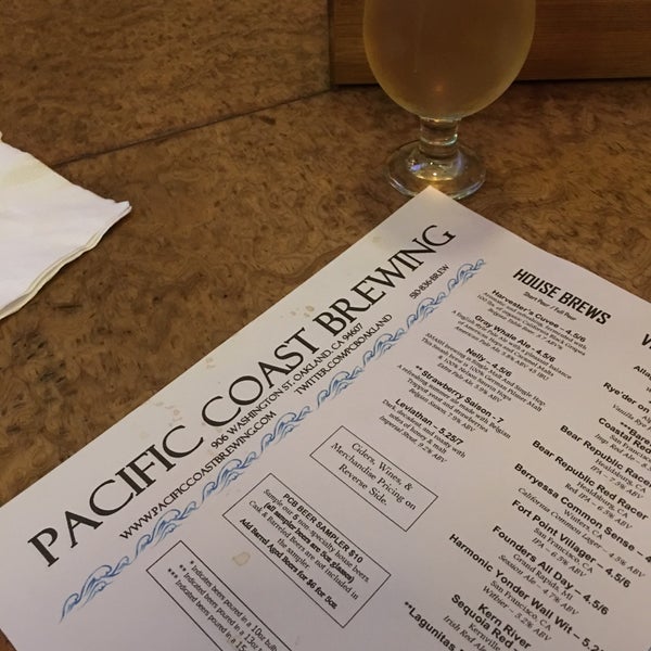Photo taken at Pacific Coast Brewing Company by Sam A. on 11/22/2016