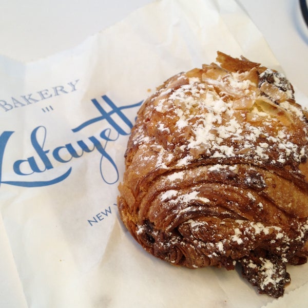 Photo taken at Lafayette Grand Café &amp; Bakery by Julie T. on 5/3/2013