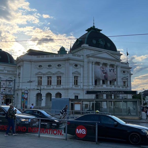 Photo taken at Volkstheater by Chris M. on 6/13/2022