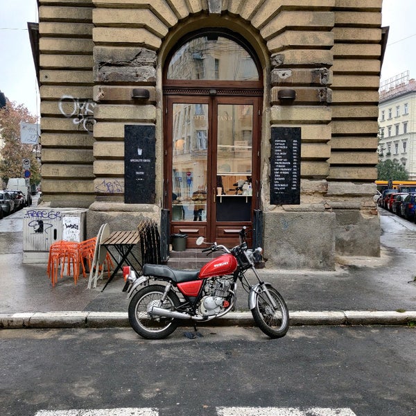 Photo taken at Coffee Stand Gutenberg by Csöpi on 11/11/2020