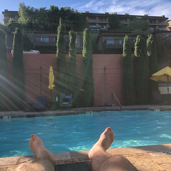 Photo taken at L&#39;Auberge de Sedona by Aaron H. on 7/4/2019