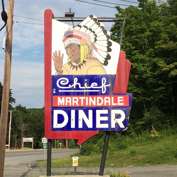 Photo taken at Martindale Chief Diner by David M. on 7/25/2015