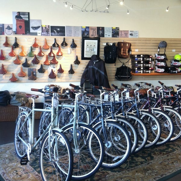 Photo taken at Clever Cycles by agnes c. on 9/19/2013