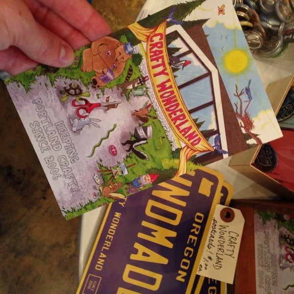 Crafty Wonderland Arts & Crafts Store in Portland