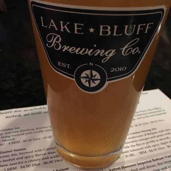 Photo taken at Lake Bluff Brewing Company by Shawn G. on 2/15/2018
