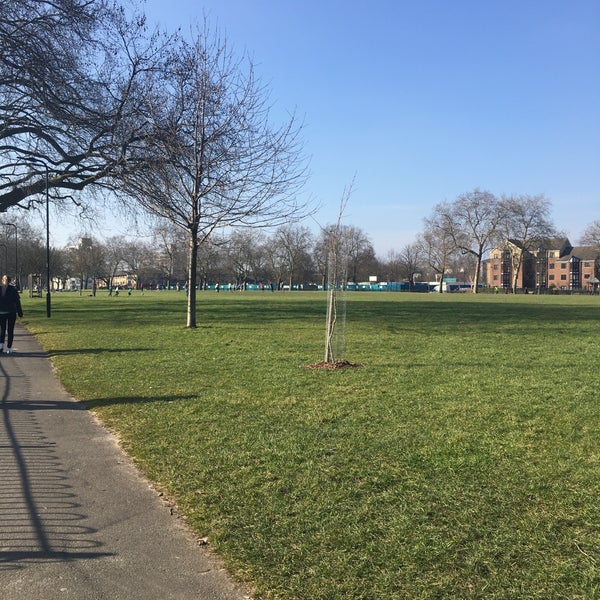 Photo taken at Hackney Downs by Conor P. on 3/13/2016
