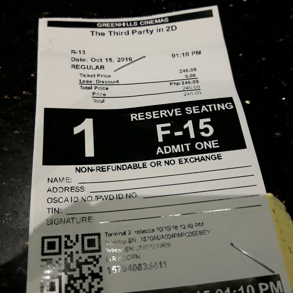 Photos At Theatre Mall Greenhills Greenhills Shopping Center Ortigas Ave