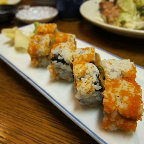 Photo taken at Samurai Sushi and Hibachi by Chris W. on 10/26/2012