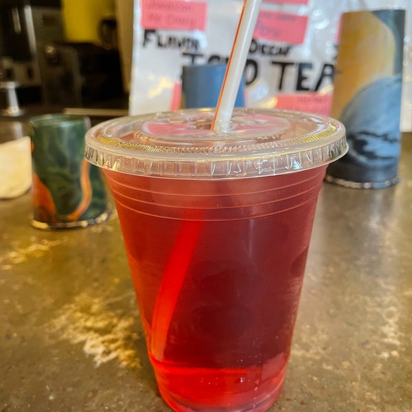 Disappointed with Ice-tea! didn’t hold up to standard compared to the cafe across the street.The hibiscus tea tasted like 85% water!Still, they do have a good selection of tea and coffee