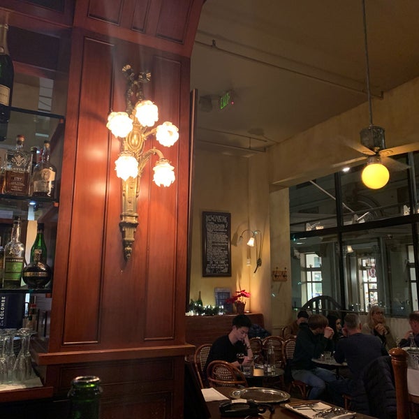 Photo taken at Café de la Presse by @wishboneandvine G. on 12/26/2019