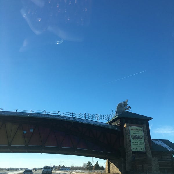 12/10/2018に@wishboneandvine G.がGreat Platte River Road Archwayで撮った写真