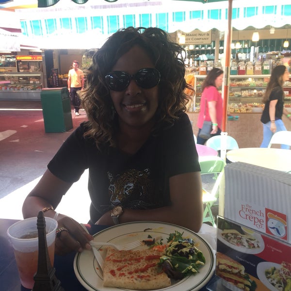 Photo taken at The French Crepe Company - Farmers Market (Grove) by Caroline K. on 6/20/2018