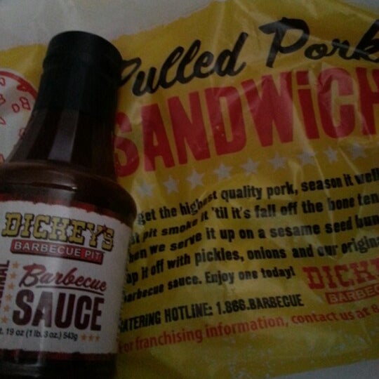 Photo taken at Dickey&#39;s Barbecue Pit by Dwayne K. on 9/20/2012