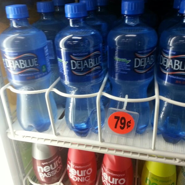 Looking for a cheaper bottle of water? You can't beat DejaBlue Water - it's only $0.79 for a 20oz bottle